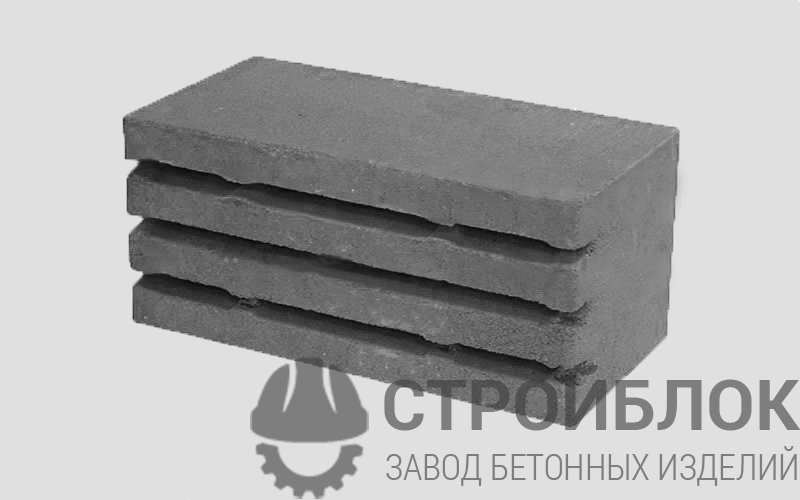 Блок керамзитобетонный 8-пустотный 390х190х188 мм